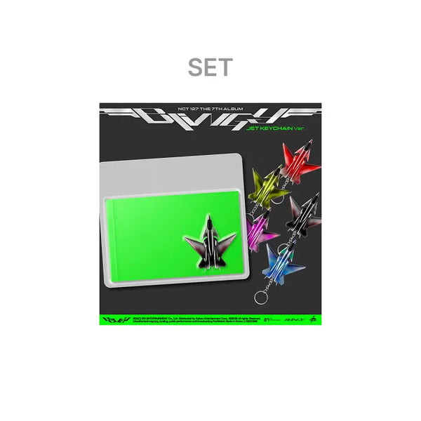 [NCT 127] The 7th Album [BLINGY] (JET Keychain Ver.) (SMART ALBUM) (Set)