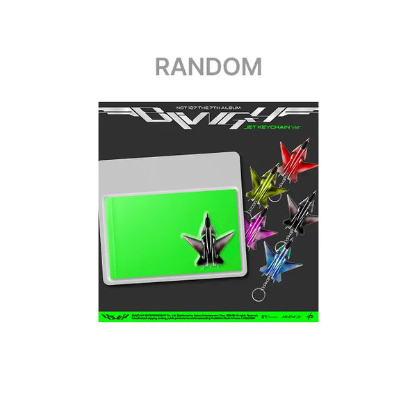 [NCT 127] The 7th Album [BLINGY] (JET Keychain Ver.) (SMART ALBUM) (Random)