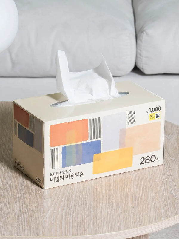 [DAISO] Hello Daily Facial Tissues 280 Sheets / 헬로 데일리 미용티슈 280매