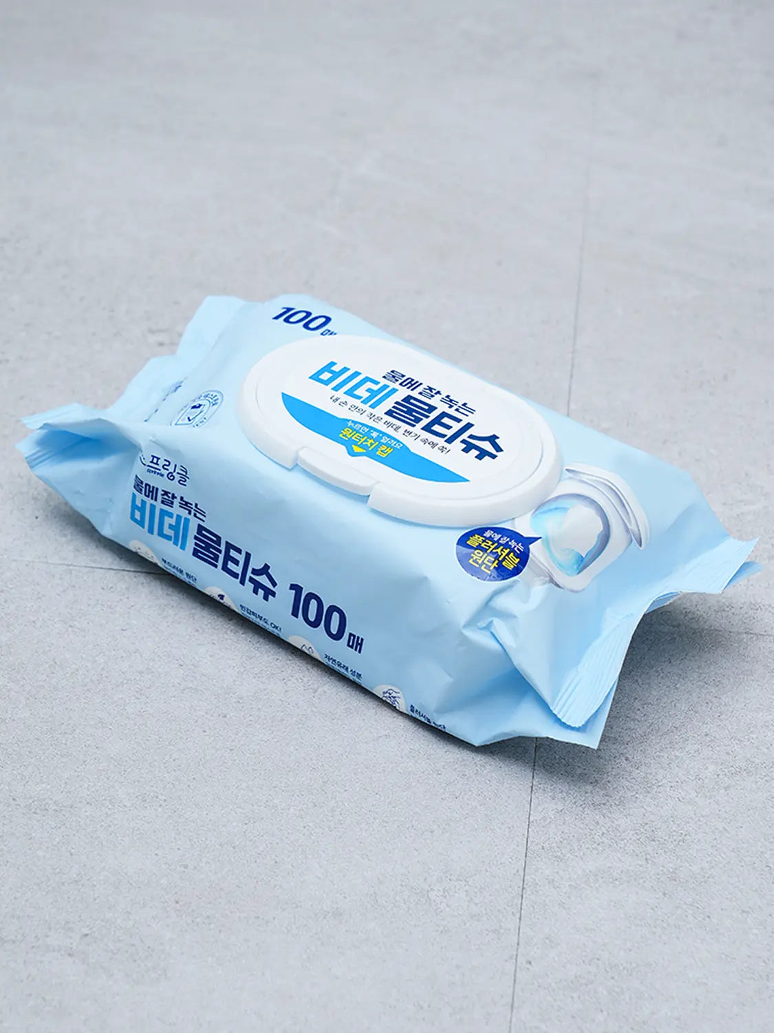 [DAISO] Wet Wipes with Cap, 100 Sheets / 비데 물티슈 캡형 100매