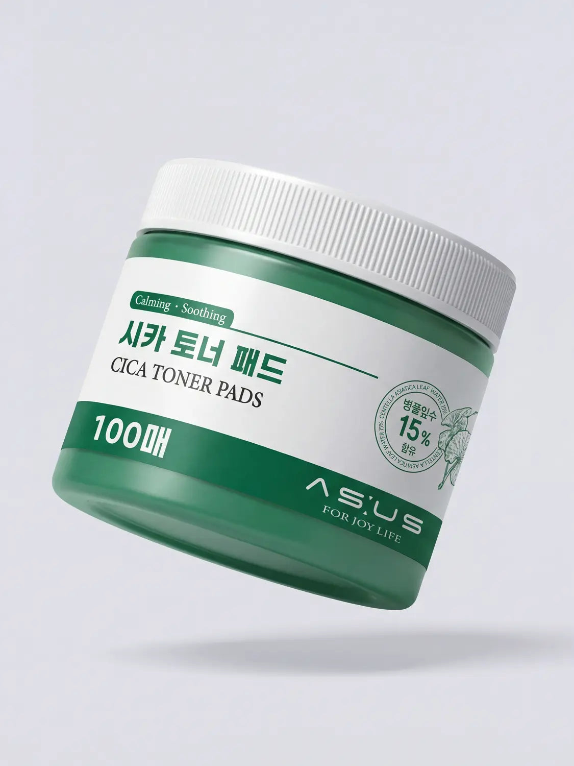 [DAISO] AZS Cica Calming Toner Pad (100 count) / 애즈어스 시카 카밍 토너 패드 100매입