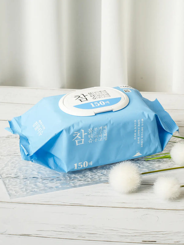 [DAISO] Clean Wet Wipes 150 Count Cap Type / 참 깨끗한 물티슈 150매입 캡형