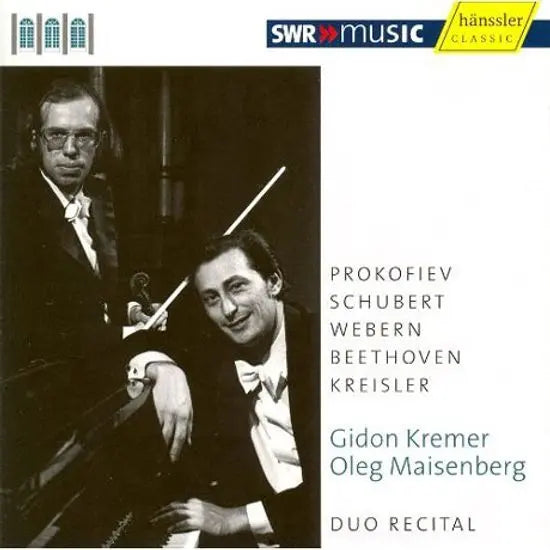 [K-Pop] DUO RECITAL/ GIDON KREMER/ OLEG MAISENBERG
