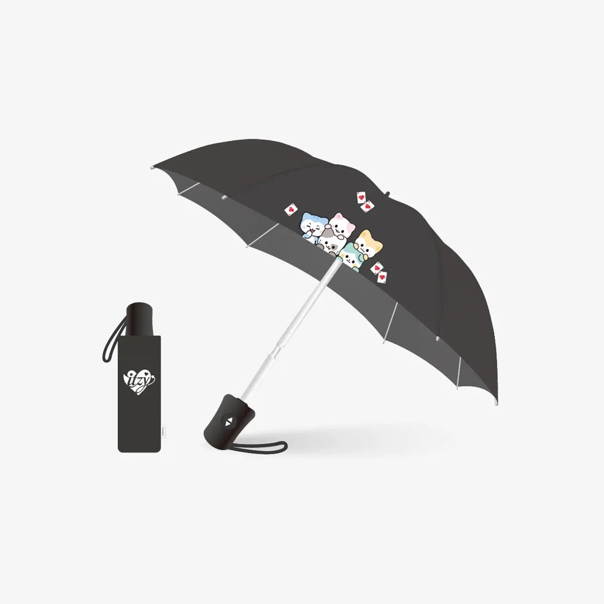 [ITZY] TWINZY FOLDING UMBRELLA - ALL IN, MIDZY