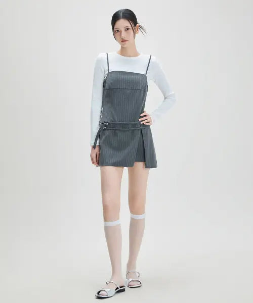 [MIXXO] Stripe Layered Dress / 스트라이프 레이어드 원피스_MIWOWG309G