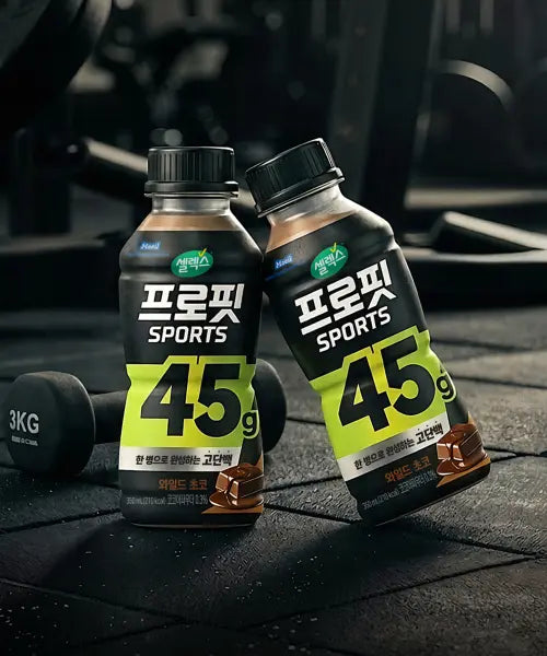 [SELEX] Profit Sports Wild Choco 350ml (20 Pack) / [20개] 프로핏 SPORTS 와일드 초코 350ml