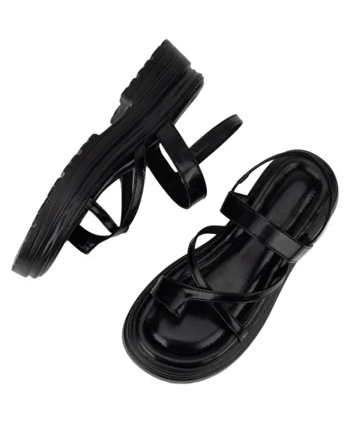 [DIFFERSHOE] DIFFER AREN SANDAL 5CM / BLACK / 아렌 샌들 5CM [블랙]