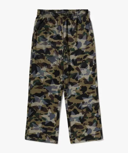 [BAPE] Star Oversized Print First Camo Star Mesh Sweatpants (M) GREEN / 스타 오버 프린트 퍼스트 카모 스타 메쉬 스웨트팬츠(M) GREEN