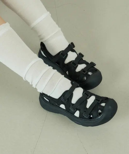[ELIZABETH STUART] Mesh Dot Aero Hive Sandals EBAL165350 / 메쉬 도트 에어로 하이브 샌들 EBAL165350