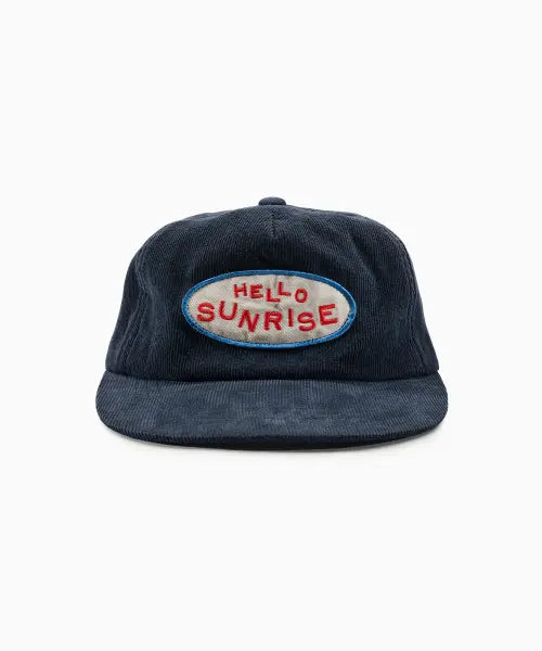 [HELLO SUNRISE] Doodle Patch RX Fit 5P Cap_Navy