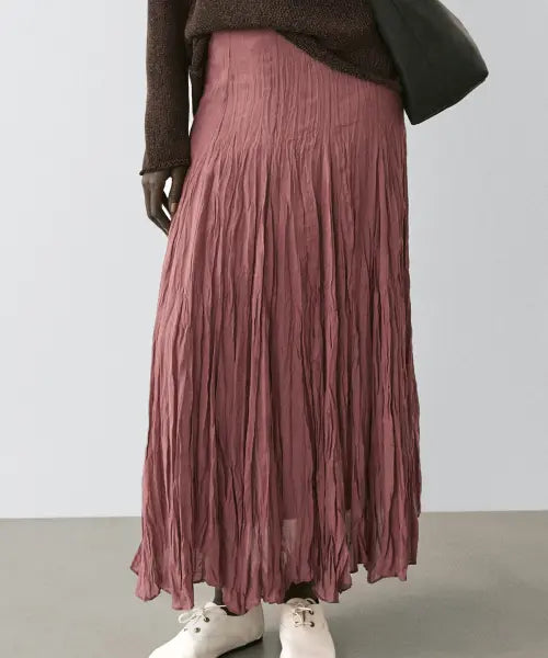 [MASSIMO DUTTI] Fluid Midi Skirt / 플루이드 고데 미디 스커트