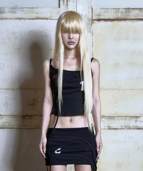 [OPUS 0012] Op.07 Off Duty Layered Tank Black