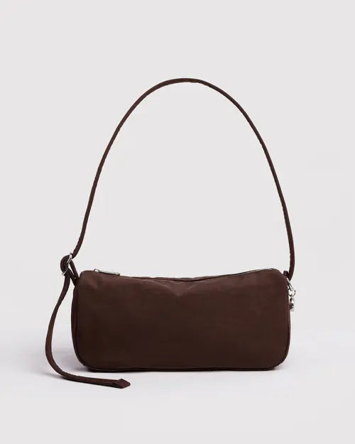 [BAGGU] Nylon Rope Bag Coffee Shoulder Bag / 나일론 로프 백 커피 숄더백