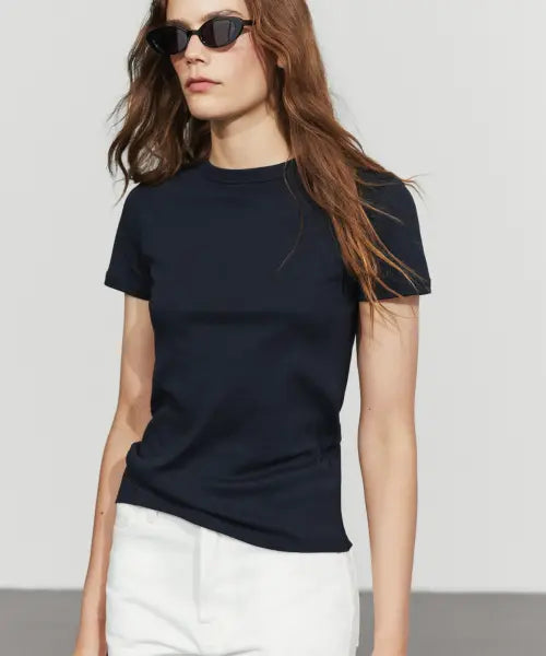 [MASSIMO DUTTI] Lip Short Sleeve T-Shirt / 립 반팔 티셔츠