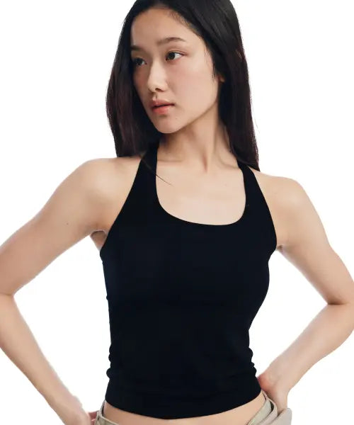 [VIVEVIVE] Halterneck Modal Bralette / 홀터넥 모달 브라탑