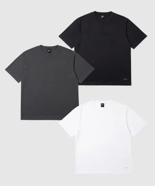 [MUSINSA STANDARD SPORTS] [2-Pack] Basic Sport Short Sleeve T-shirts (3 Colors) / [2팩] 베이직 스포츠 숏슬리브 (3color)
