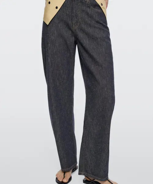 [MASSIMO DUTTI] High-Rise Regular Fit Barrel Jeans / 하이라이즈 레귤러 핏 배럴 진