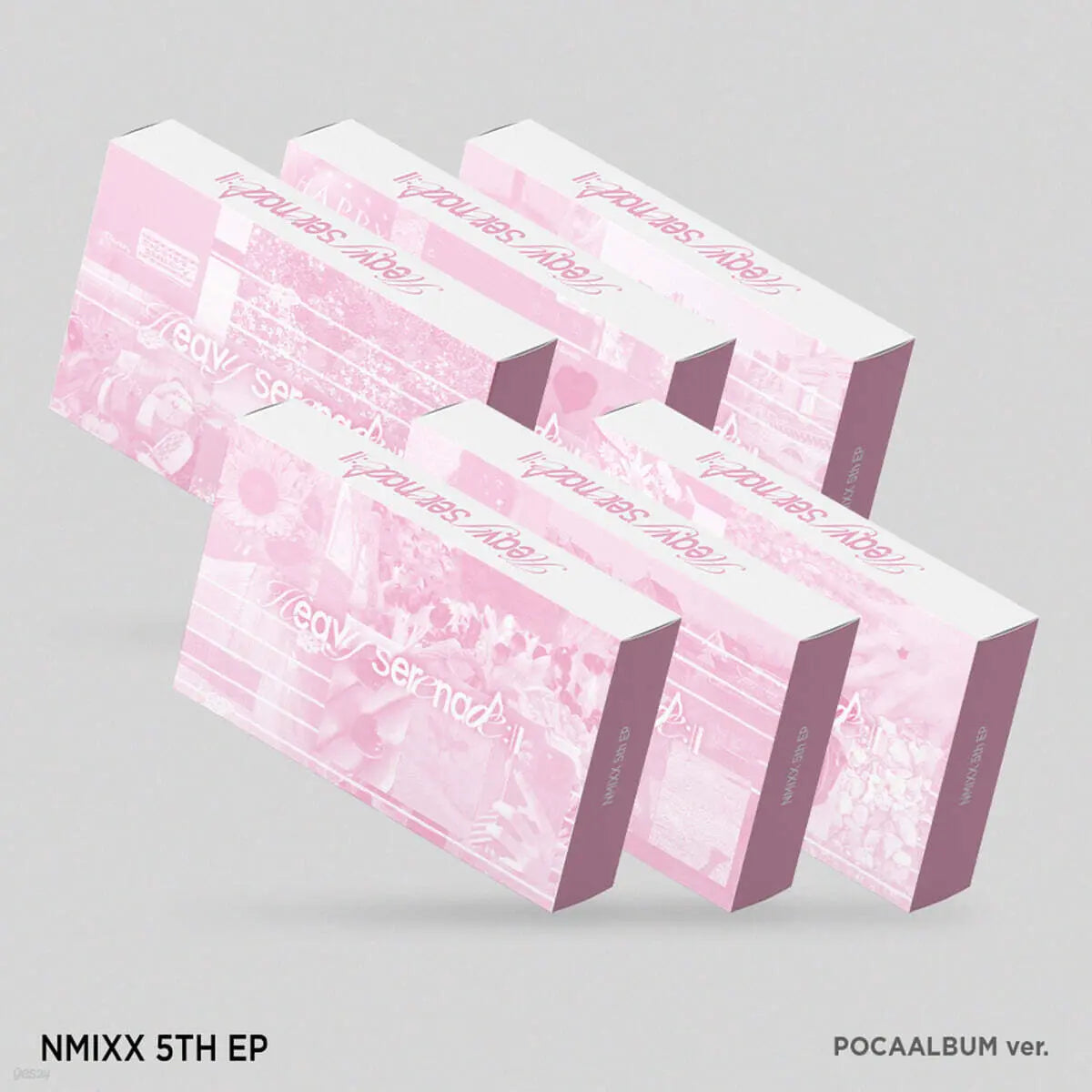 [Nmix] NMIXX - Heavy Serenade (Platform Album POCAALBUM Ver.) / NMIXX (엔믹스) - Heavy Serenade [Platform Album POCAALBUM Ver.][6종 SET]