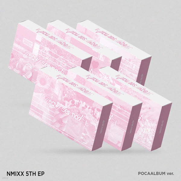 [Nmix] NMIXX - Heavy Serenade (Platform Album POCAALBUM Ver.) / NMIXX (엔믹스) - Heavy Serenade [Platform Album POCAALBUM Ver.][6종 SET]