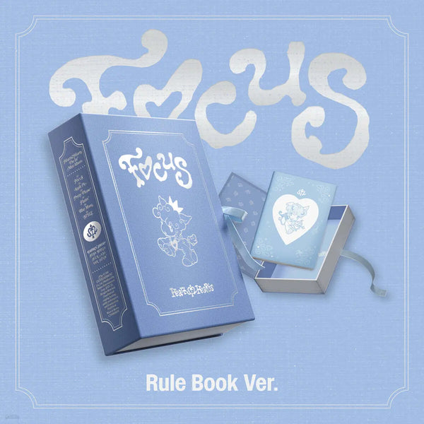 [Hearts to Hearts] Hearts2Hearts Mini Album Vol. 1: FOCUS [Rule Book Ver.] / Hearts2Hearts (하츠투하츠) - 미니앨범 1집 : FOCUS [Rule Book Ver.]