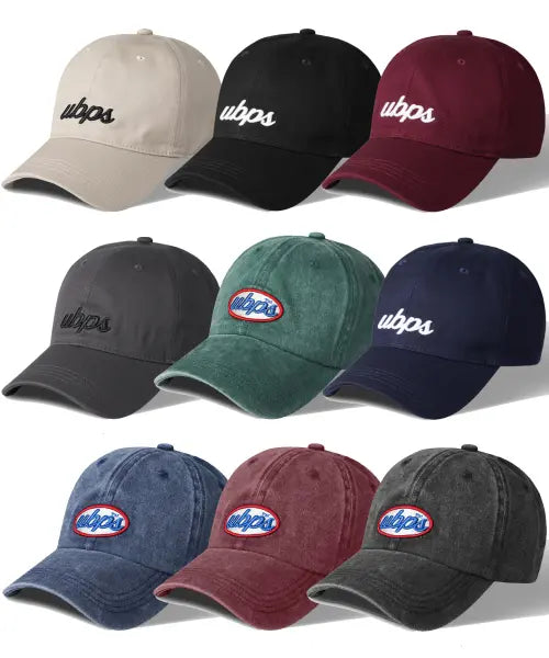 [URBAN PLAYERS] Standard & Fade Washed Ball Cap (9 Colors) / 스탠다드\u0026페이드 워시드 볼캡 (9COLOR)