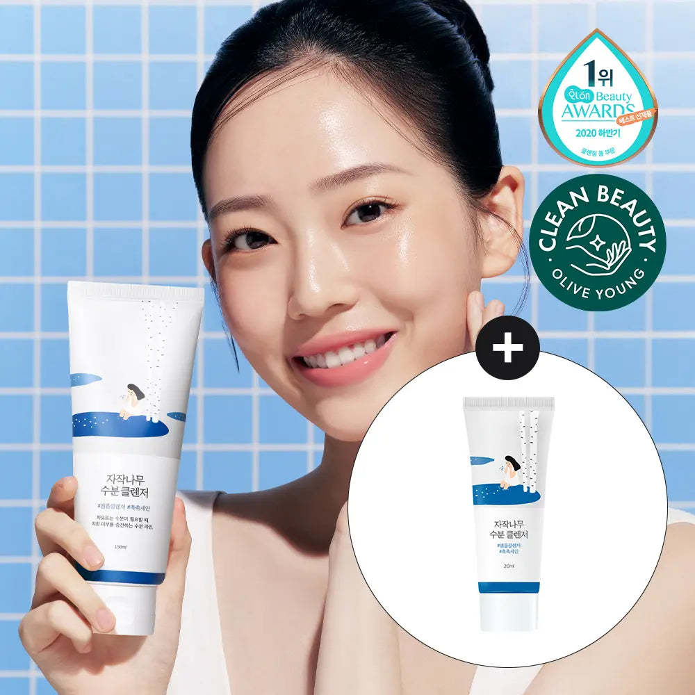 [Round Lab] Round Lab Birch Juice Moisturizing Cleanser 150ml (Special Set +20ml) / [수분촉촉] 라운드랩 자작나무 수분 클렌저 150ml 기획 (+20ml)