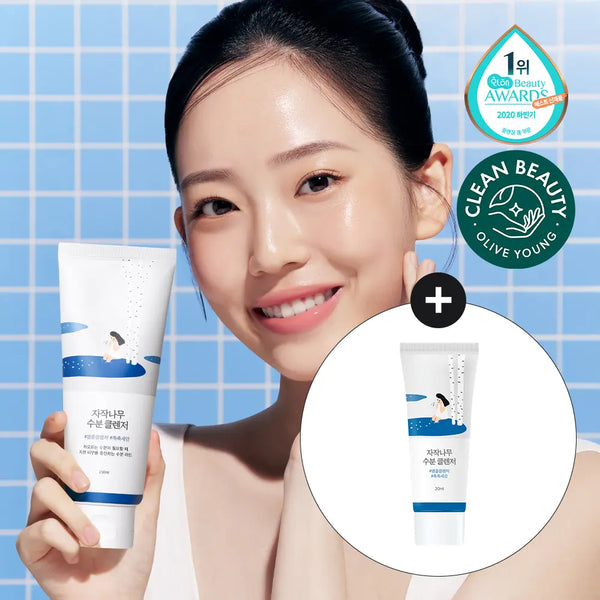 [Round Lab] Round Lab Birch Juice Moisturizing Cleanser 150ml (Special Set +20ml) / [수분촉촉] 라운드랩 자작나무 수분 클렌저 150ml 기획 (+20ml)