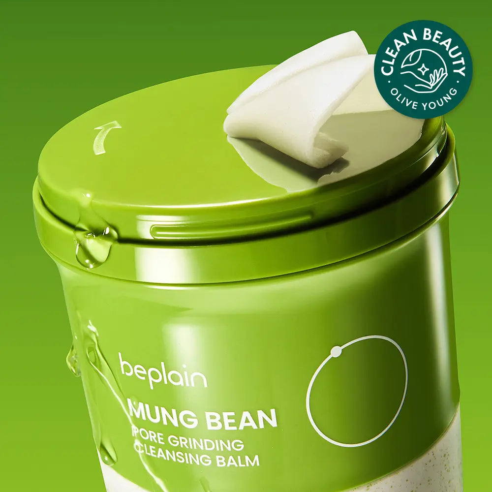 [beplain] BEPLAIN Mung Bean Pore Grinding Cleansing Balm 100ml / [갈아쓰는 맷돌밤] 비플레인 녹두 모공 그라인딩 클렌징밤 100ml