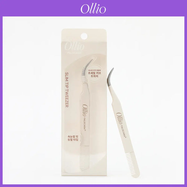 [Ollio] Olio Pulse Mascara Slim Tip Tweezers / [1위속눈썹/엔믹스PICK] 올리오 펄스카라 속눈썹 슬림팁 트위저