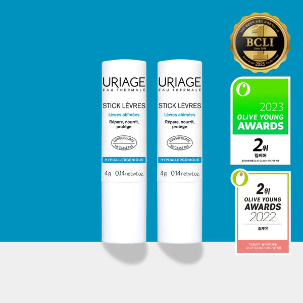 [uriage] Uriage Stick Levres Original Set / 유리아쥬 스틱레브르 오리지널 2입 기획