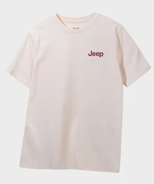 [JEEP] Cotton 30s Small Logo Short-Sleeve T-Shirt / 코튼 30수 스몰로고 반팔 티셔츠 (JR5TSU092LL)
