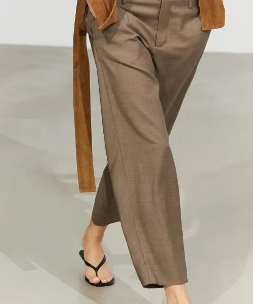 [MASSIMO DUTTI] 100% Wool Mélange Suit Pants / 100% 울 멜란지 수트 팬츠