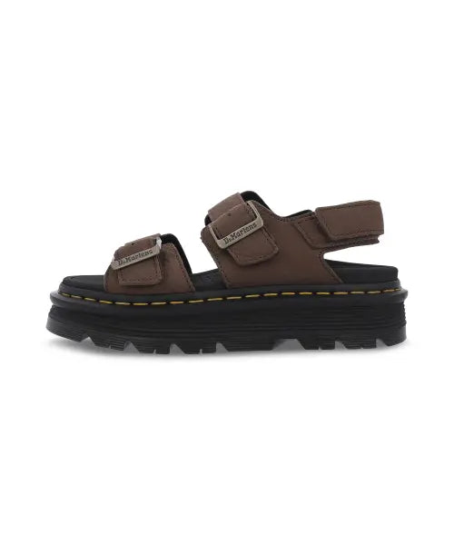 [DR.MARTENS] ZebZag Sandal SandalSepia Brown Tumbled Nubuck / 제브잭 샌들 - 세피아 브라운 / 42853200