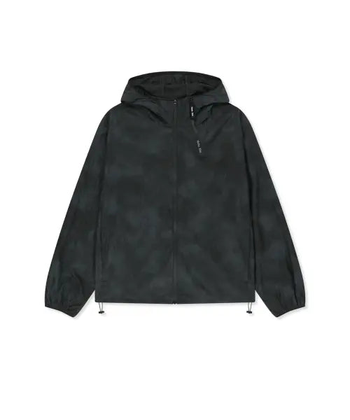 [MATIN KIM] MATIN PACE REFLECTIVE LOGO WINDBREAKER IN BLACK