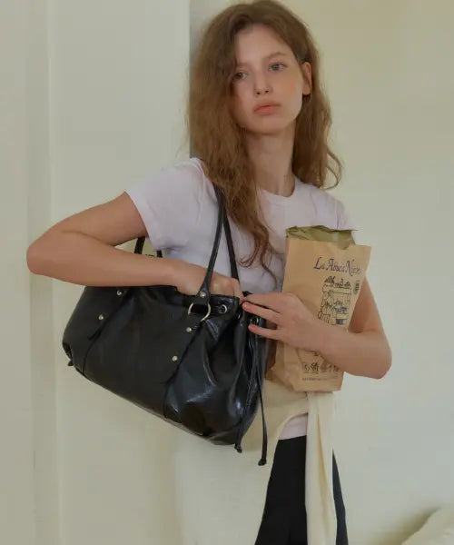 [ANOETIC] ANC BUCKET TOTE BAG_BLACK