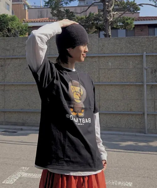 [BAPE] Baby Milo T-Shirt (M) Black / 베이비 마일로 티셔츠(M) BLACK