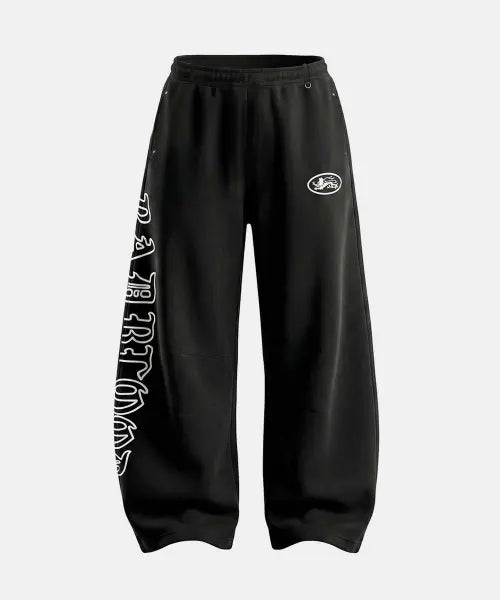 [BADBLOOD] Mystic Capsule Semi-Curved Fit Joggers - Black