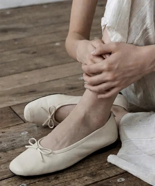 [APIED MARCHE] Cocon Plain Lambskin Flats 2cm - PM3033 (4 Colors) / Cocon 플레인 양가죽 플랫 2cm -PM3033 (4color)