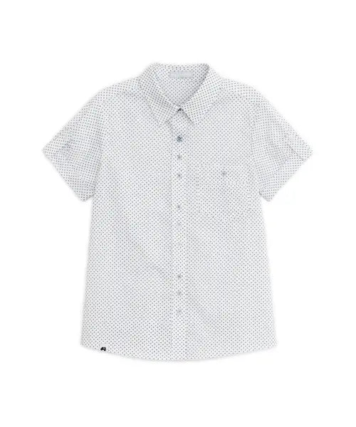 [HUG YOUR SKIN] Star flap shirts (White) / 스타 플랩 셔츠 (화이트)