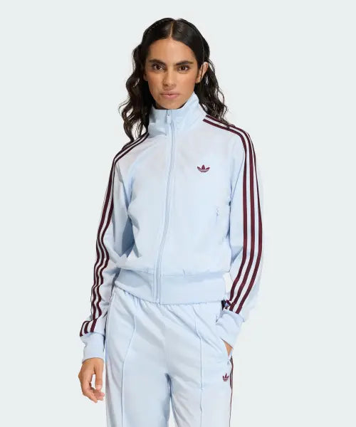 [ADIDAS] Firebird Classic Track Top - Crystal Sky/Maroon / 파이어버드 클래식 트랙탑 - 크리스탈스카이:마룬 / KC6574