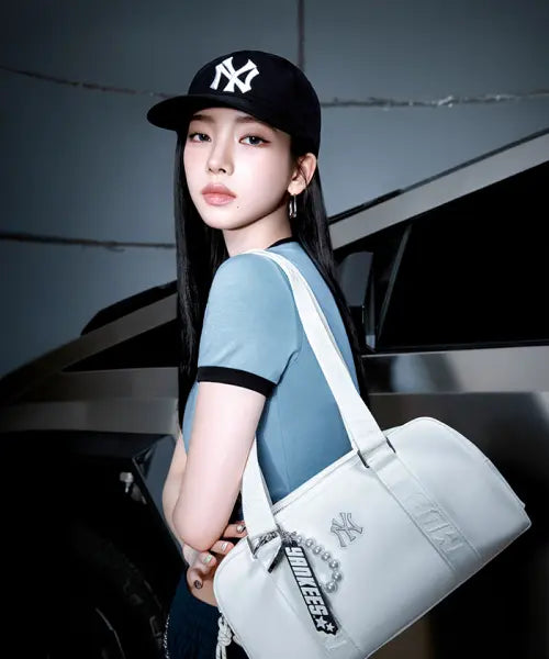 [MLB] Basic Sporty Tote Bag NY (D.Cream) / 베이직 스포티브 토트백 NY (D.Cream)
