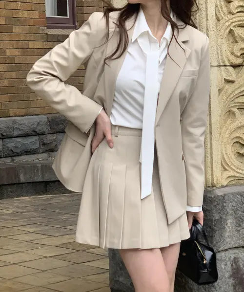 [MERRYON] Celina Pleated Skirt / 셀리나 플리츠 스커트