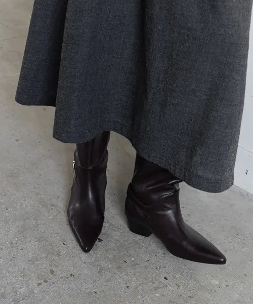 [CORVE] TYLD Buckle Boots (2 Colors) / TYLD / 틸드 버클 부츠 (2colors)