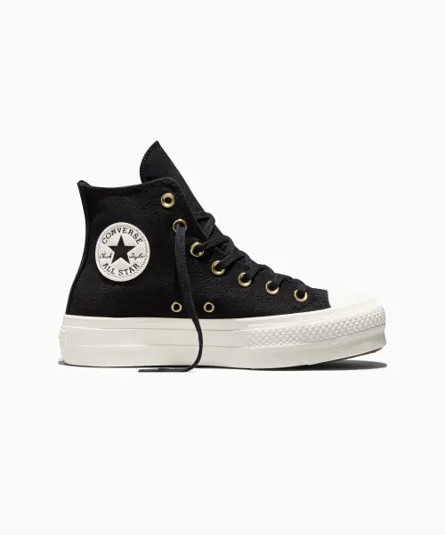 [CONVERSE] Chuck Taylor All Star Platform Lift Zippers Black A18387C / 척테일러 올스타 리프트 지퍼스 블랙 A18387C