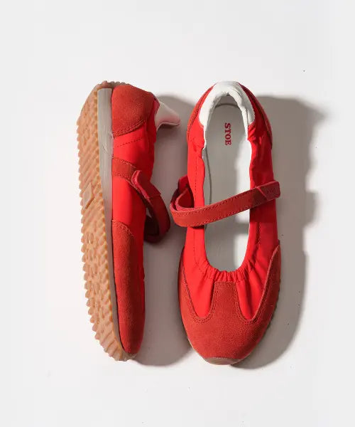 [STOE] Heidi Mary Jane Sneakers / 하이디 메리제인 스니커즈, 레드