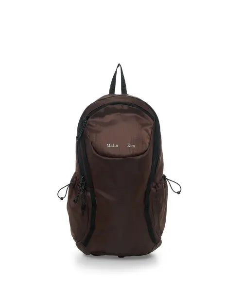 [MATIN KIM] MATIN AIRY BACKPACK IN BROWN