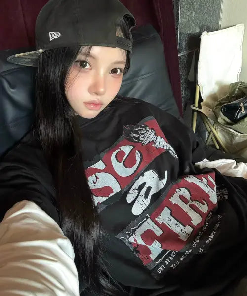 [IDWS] Set Fire T-Shirt Black