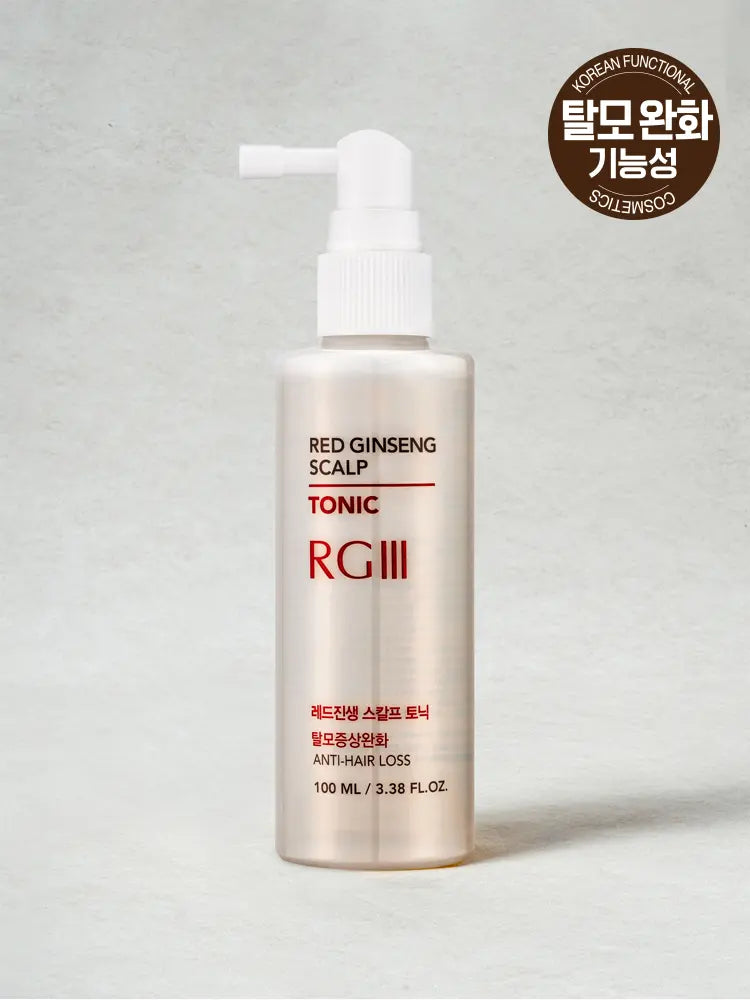 [RGIII] RGIII Red Ginseng Scalp Tonic 100 ml / RGIII 레드진생 스칼프 토닉 100 ml