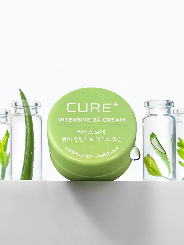 [Kim Jeong Moon Aloe] Kim Jung Moon Aloe La Sence Aloe Cure Intensive 2X Cream 3.5g / 김정문알로에 라센스 로에 큐어 인텐시브 2x 크림 3.5 g