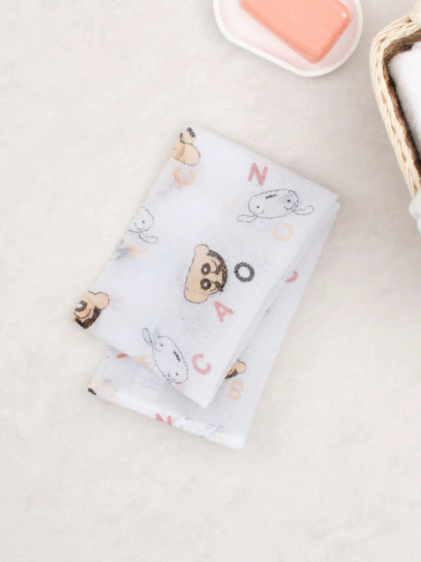 [DAISO] Crayon Shin-chan Hard Shower Towel 29 x 95 cm / 짱구 하드 샤워 타월 29 X 95 cm